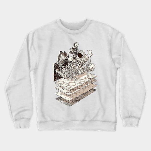 dream rover Crewneck Sweatshirt by makapa